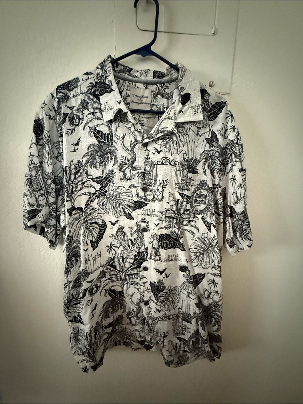 Haunted Mansion x Tommy Bahama Button Up Camp Shirt - NWT